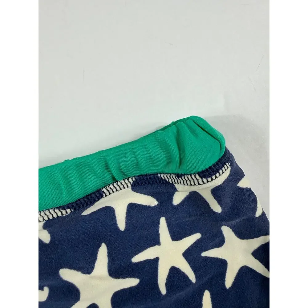 Mini Boden Starfish Swim Shorts Navy Blue 6-7 Years